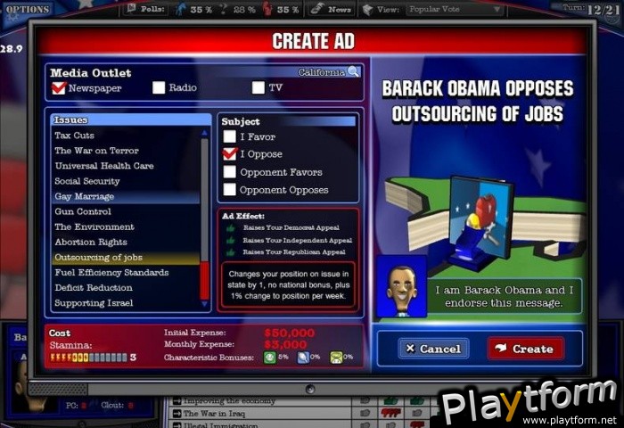 The Political Machine 2008 (PC)