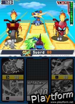 Mega Man Star Force 2: Zerker x Saurian (DS)