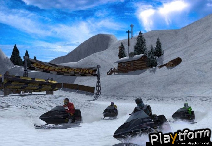 Kawasaki Snowmobiles (Wii)