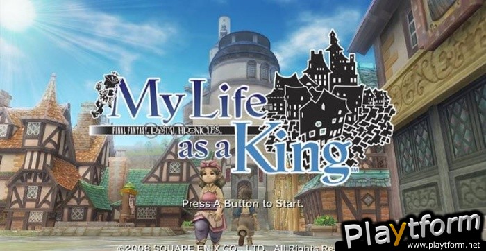 Final Fantasy Crystal Chronicles: My Life as a King (Wii)