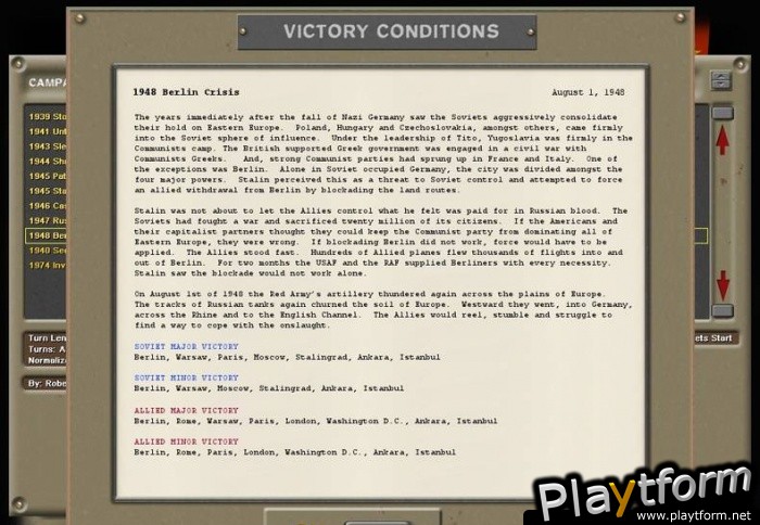 Strategic Command 2: Patton Drives East (PC)