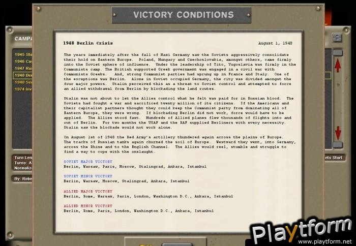 Strategic Command 2: Patton Drives East (PC)