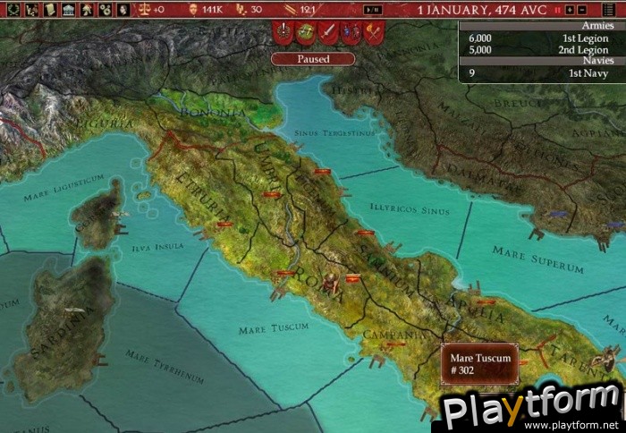 Europa Universalis: Rome (PC)