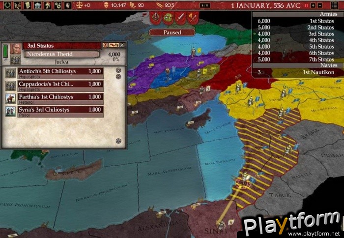 Europa Universalis: Rome (PC)