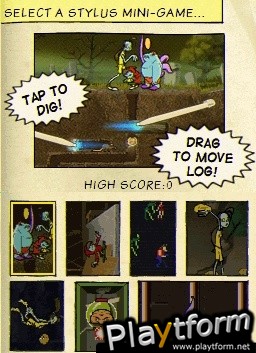 Teenage Zombies: Invasion of the Alien Brain Thingys (DS)