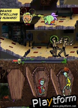 Teenage Zombies: Invasion of the Alien Brain Thingys (DS)