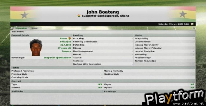 Worldwide Soccer Manager 2008 (Xbox 360)