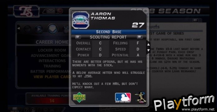 MLB 08: The Show (PlayStation 3)