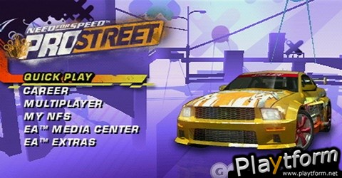 Need for Speed ProStreet (PSP)
