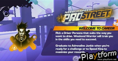 Need for Speed ProStreet (PSP)