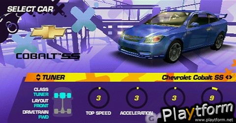Need for Speed ProStreet (PSP)