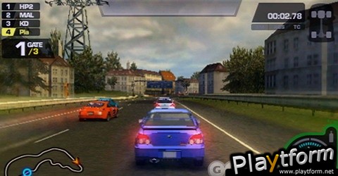 Need for Speed ProStreet (PSP)