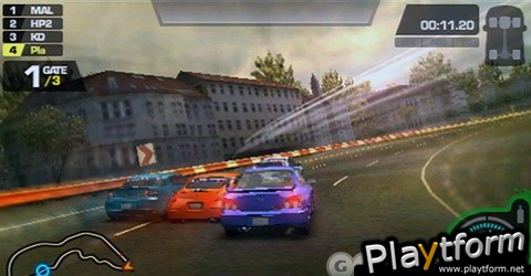 Need for Speed ProStreet (PSP)