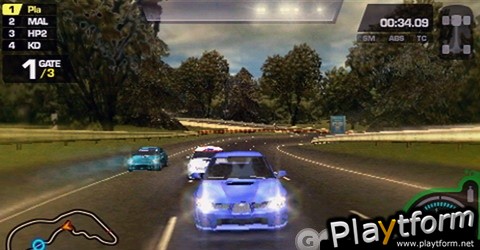 Need for Speed ProStreet (PSP)