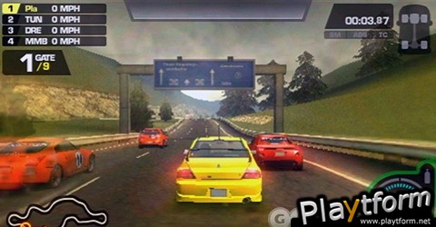 Need for Speed ProStreet (PSP)
