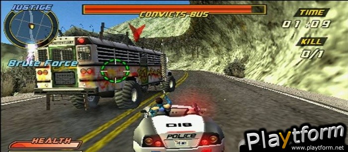 Pursuit Force: Extreme Justice (PSP)