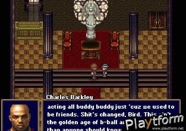 Barkley, Shut Up and Jam: Gaiden, Chapter 1 of the Hoopz Barkley SaGa (PC)