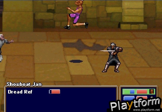 Barkley, Shut Up and Jam: Gaiden, Chapter 1 of the Hoopz Barkley SaGa (PC)