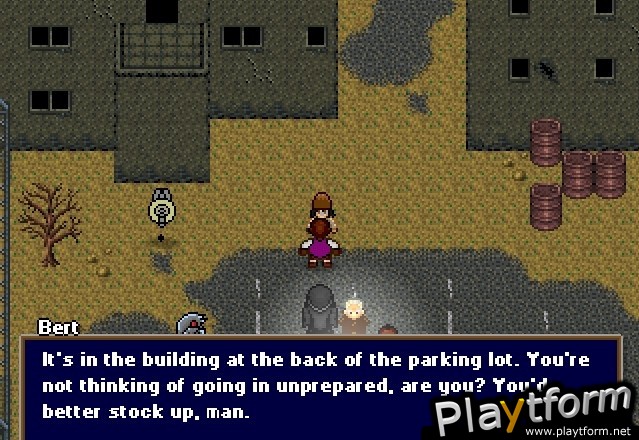 Barkley, Shut Up and Jam: Gaiden, Chapter 1 of the Hoopz Barkley SaGa (PC)