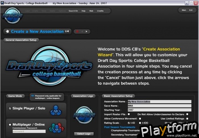 Draft Day Sports: College Basketball (PC)