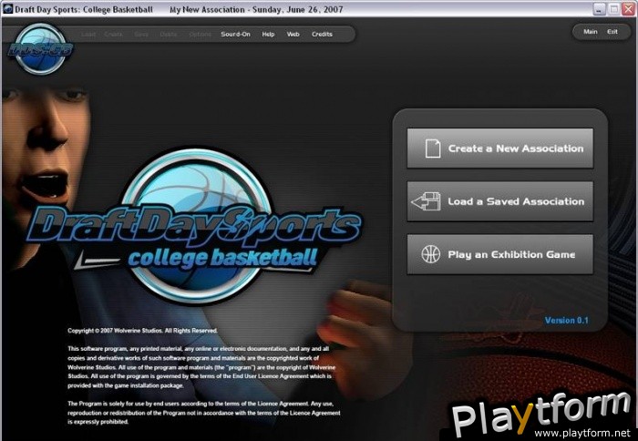 Draft Day Sports: College Basketball (PC)