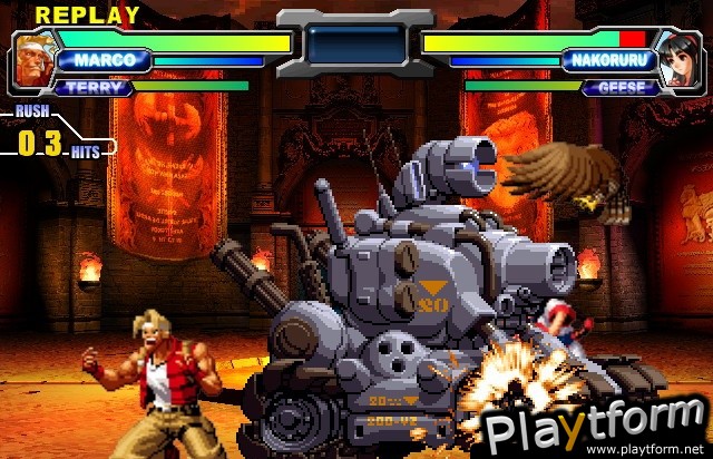 NeoGeo Battle Coliseum (PlayStation 2)