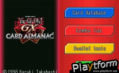 Yu-Gi-Oh! GX Card Almanac (DS)