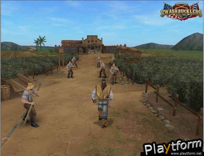 Swashbucklers: Blue vs. Grey (PlayStation 2)