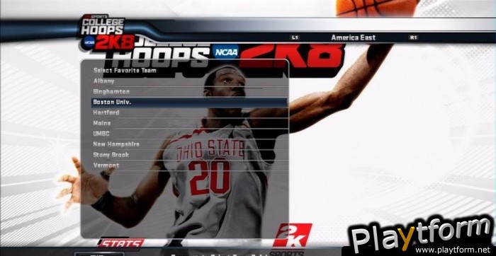College Hoops 2K8 (PlayStation 3)