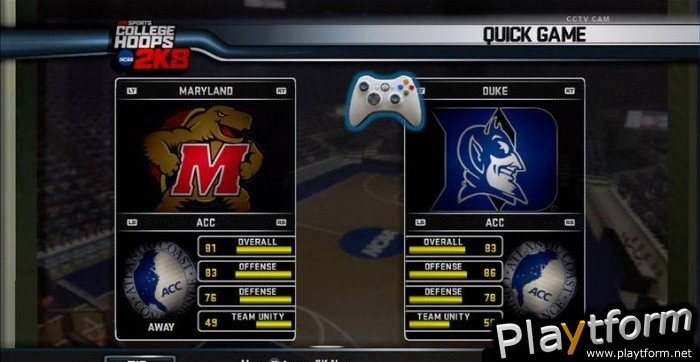 College Hoops 2K8 (Xbox 360)