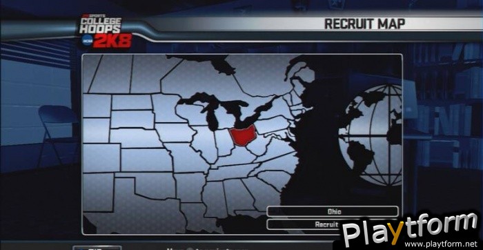 College Hoops 2K8 (Xbox 360)