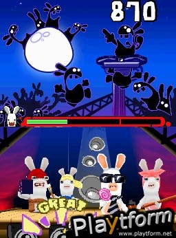 Rayman Raving Rabbids 2 (DS)