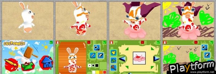 Rayman Raving Rabbids 2 (DS)