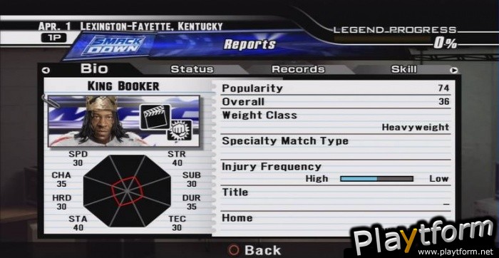 WWE SmackDown vs. Raw 2008 (PlayStation 3)