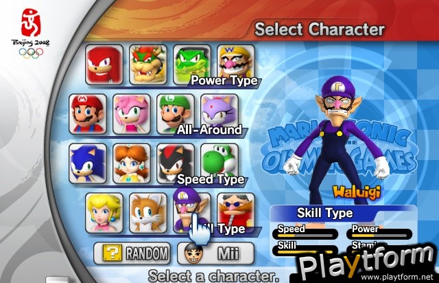 Mario & Sonic at the Olympic Games (Wii)