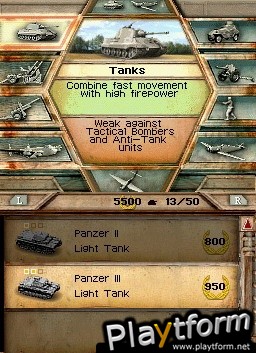 Panzer Tactics DS (DS)