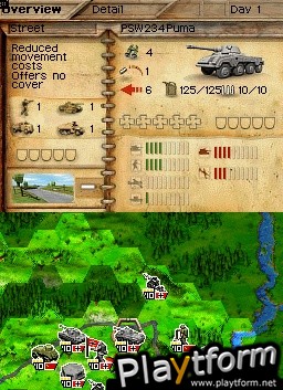 Panzer Tactics DS (DS)