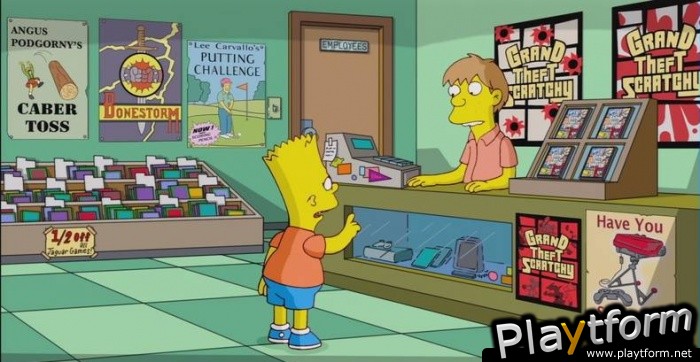 The Simpsons Game (Xbox 360)