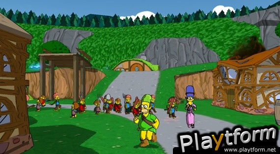 The Simpsons Game (Xbox 360)