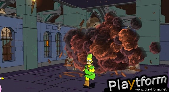 The Simpsons Game (Xbox 360)