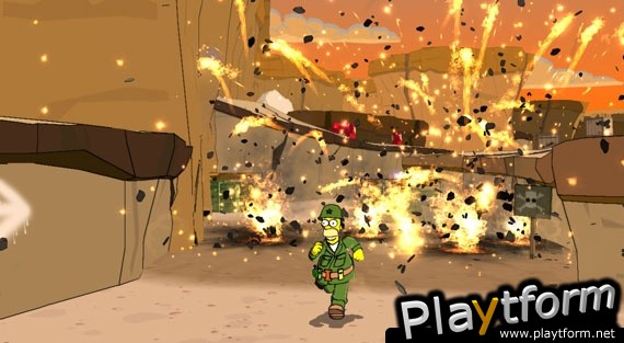 The Simpsons Game (Xbox 360)