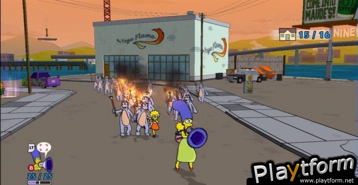 The Simpsons Game (Xbox 360)