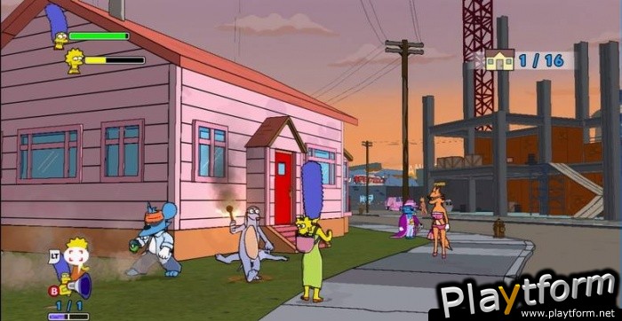 The Simpsons Game (Xbox 360)