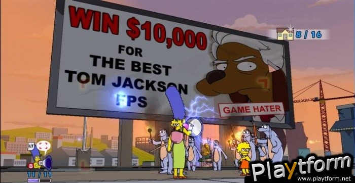 The Simpsons Game (Xbox 360)