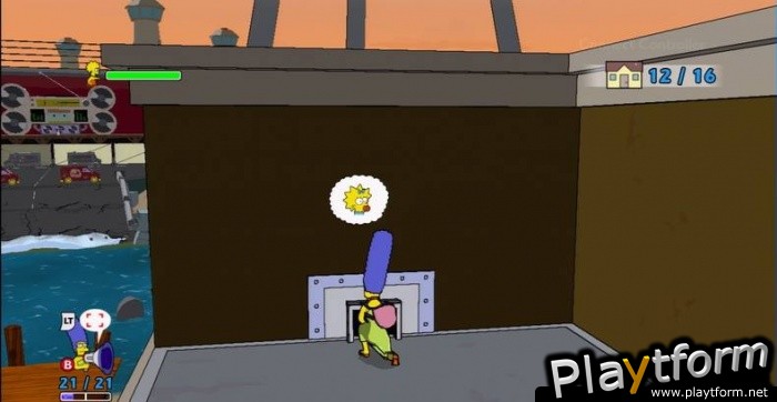 The Simpsons Game (Xbox 360)