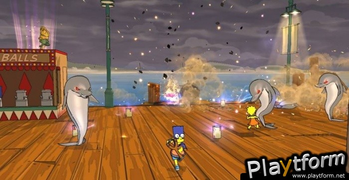 The Simpsons Game (Xbox 360)