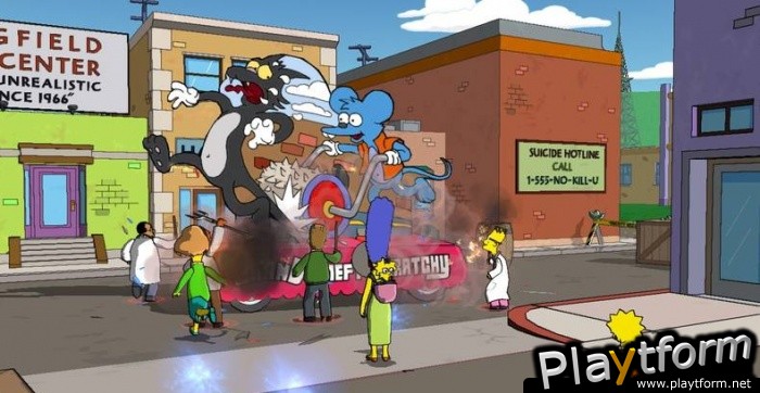 The Simpsons Game (Xbox 360)