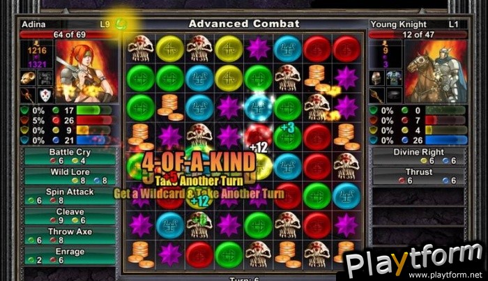 Puzzle Quest: Challenge of the Warlords (Xbox 360)