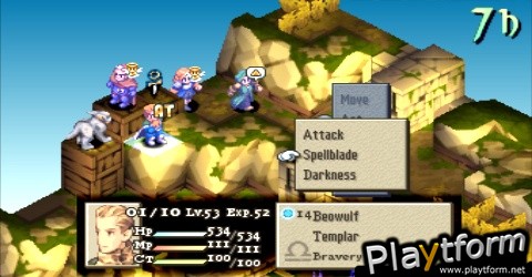 Final Fantasy Tactics: The War of the Lions (PSP)