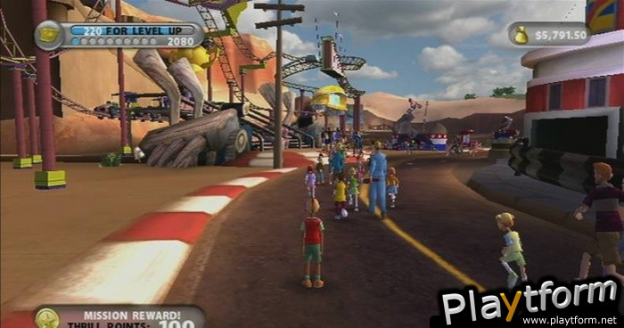 Thrillville: Off the Rails (Wii)